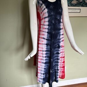Seven islands women's patriotic dress